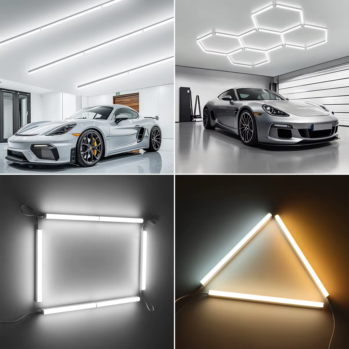 Tube lumineux LED T5 en aluminium pour Atelier