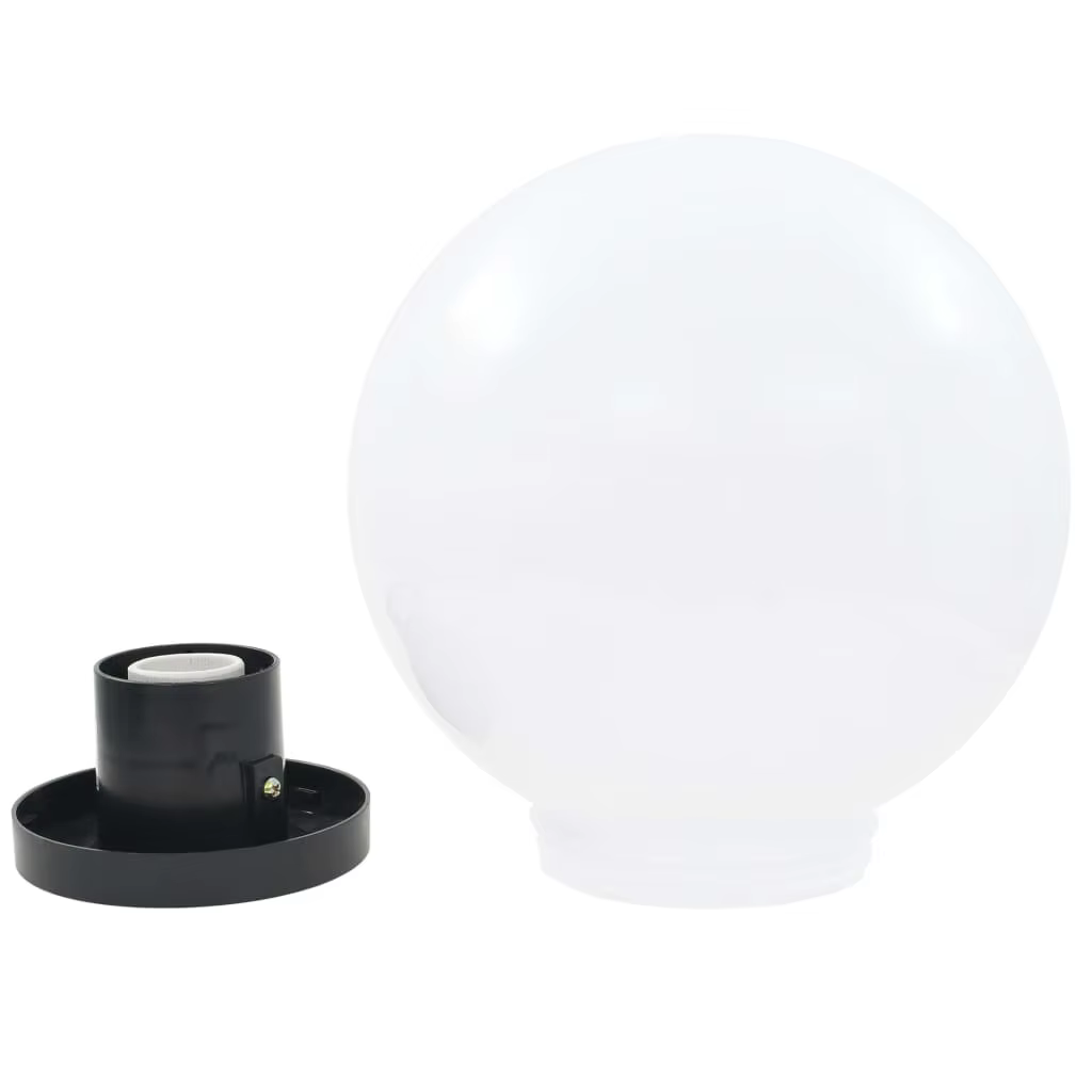 Lot de 2 lampes LED sphériques pour Jardin