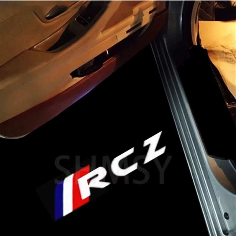 Projecteur de porte LED pour voiture Peugeot RCZ 2010-2016