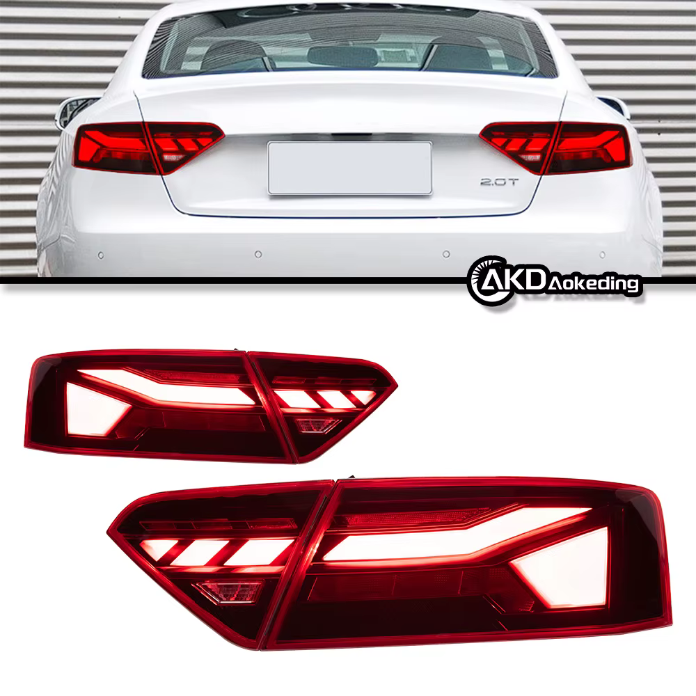 Feux arrière LED dynamiques avec clignotants animés Audi A5 S5 2008-2016