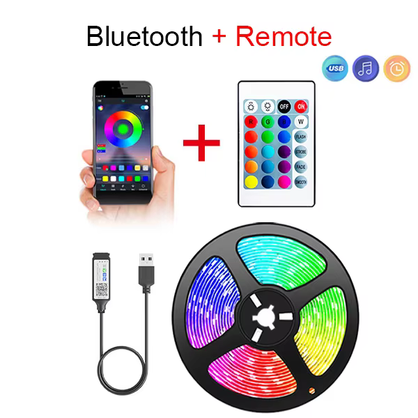 Bande lumineuse LED Bluetooth