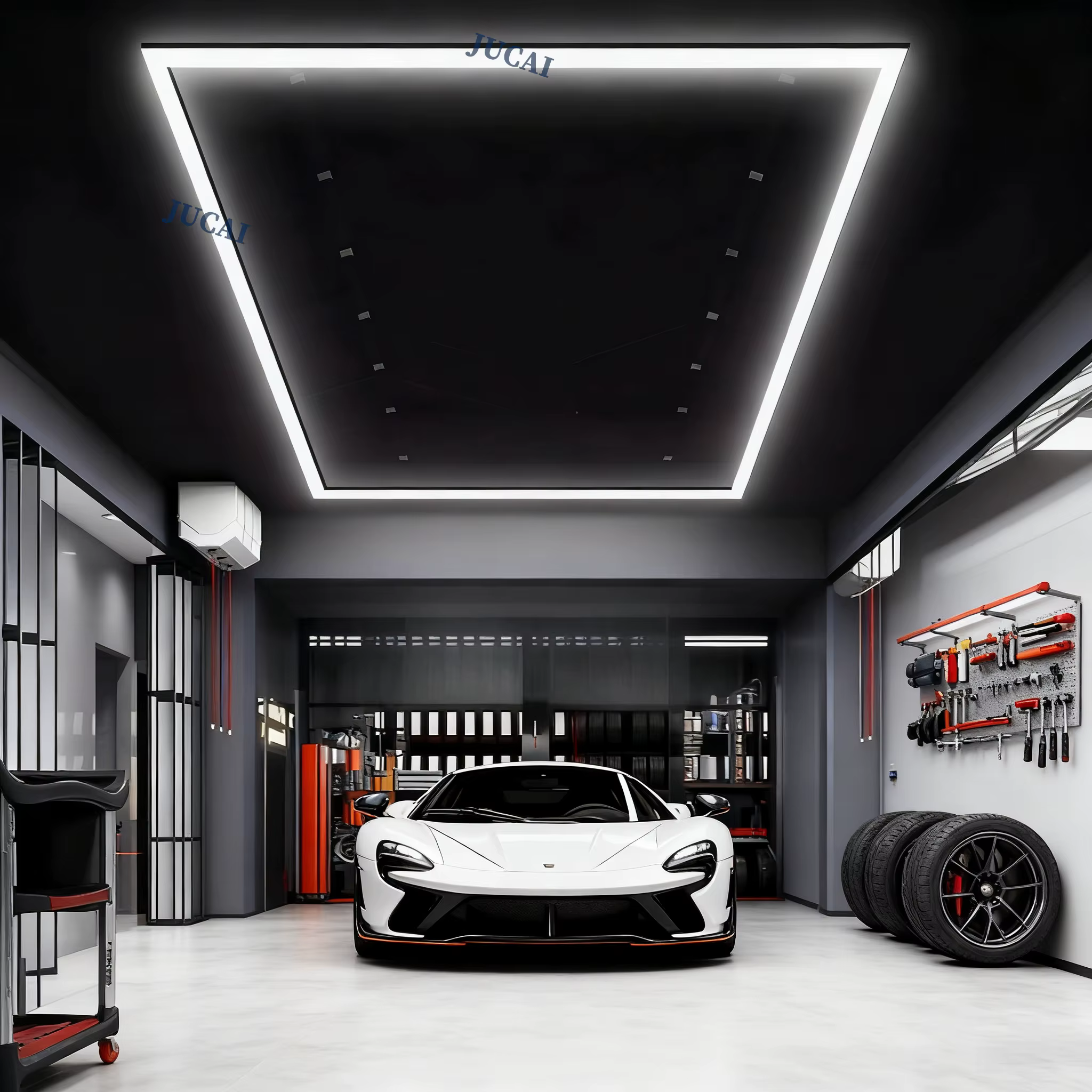 Plafonnier LED pour Garage